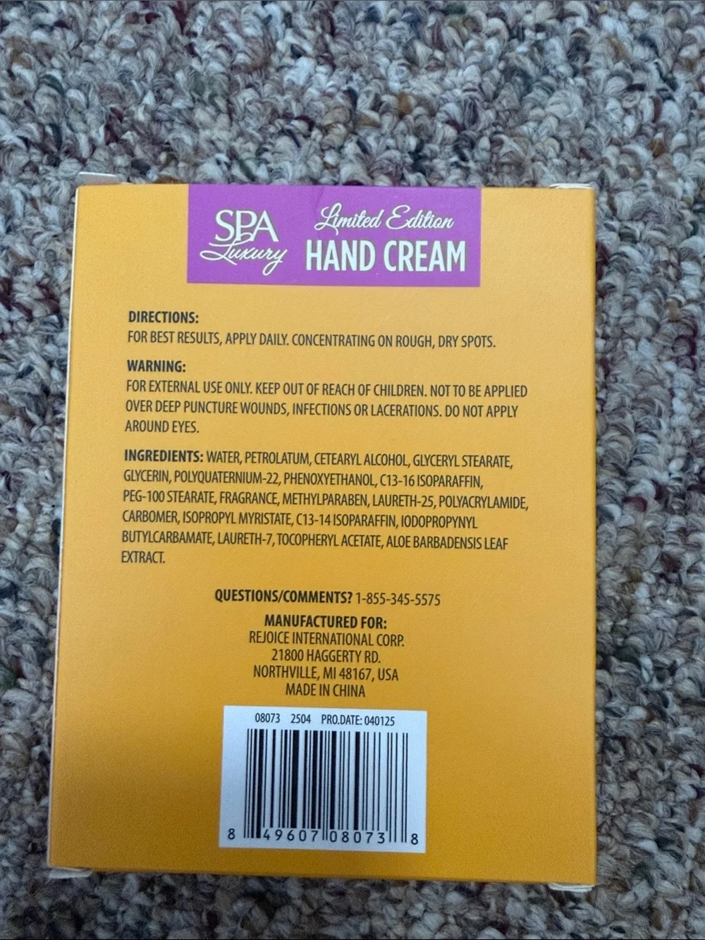 Spa Luxury Brazilian Sol & Brazilian Orchid Hand Cream Duo - Orange & Purple